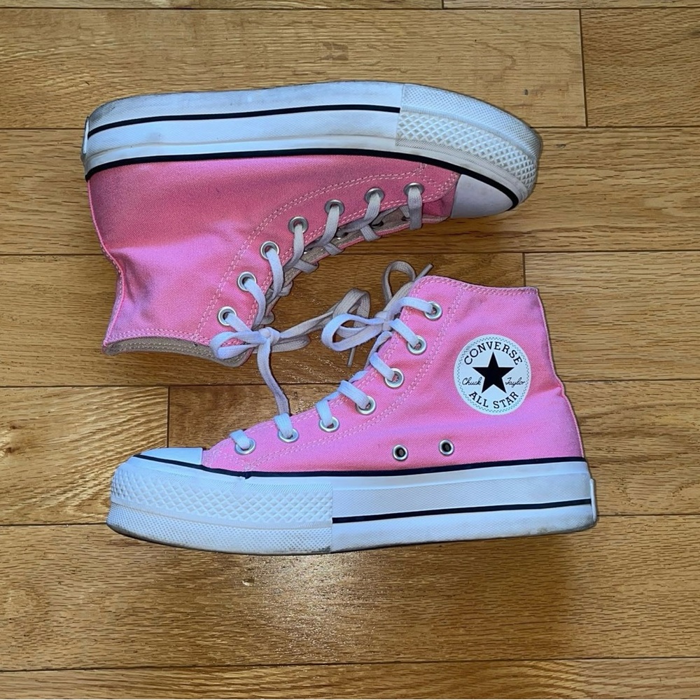 Women’s Converse Pink High-Top Sneakers